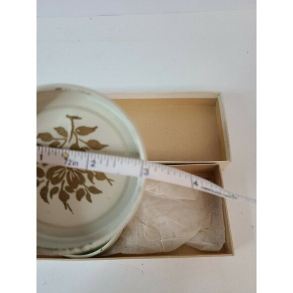 VINTAGE Maison Jar Lid Set Handpainted Set Of 4 - Picture 7 of 7